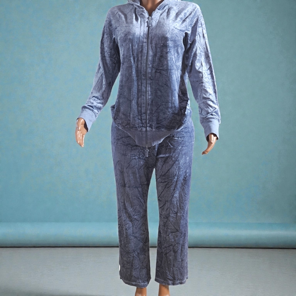 Othr Blue Velvet Pantsuit